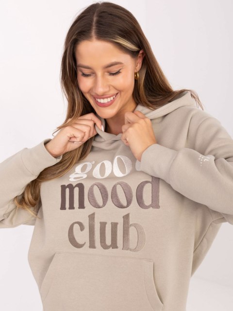 Bluza D10608BC02802A2NO jasny beżowy L