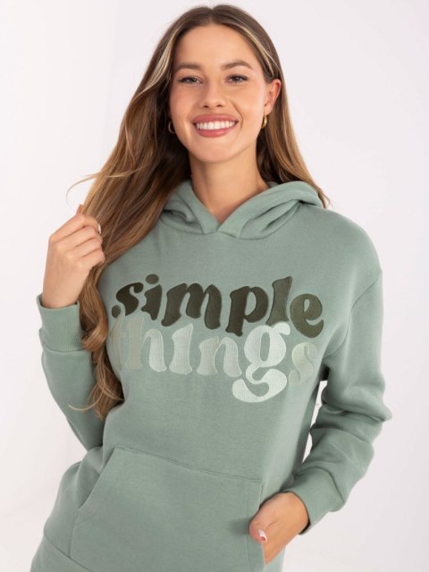 Bluza D10608BC02802A3NO pistacjowy M