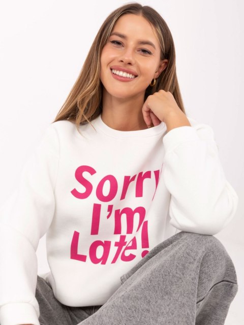 Bluza EM-BL-624.90P biało-różowy S Bluza EM-BL-624.90P biało-różowy S