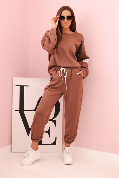 Komplet bluza + spodnie masełko rudy Komplet bluza + spodnie masełko rudy