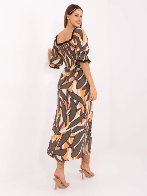Sukienka LK-SK-510095.89 beżowy L/XL