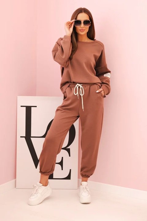 Komplet bluza + spodnie masełko rudy Komplet bluza + spodnie masełko rudy