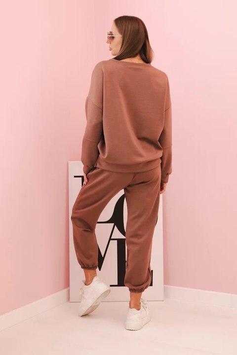 Komplet bluza + spodnie masełko rudy Komplet bluza + spodnie masełko rudy