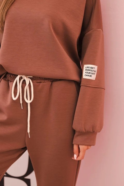 Komplet bluza + spodnie masełko rudy Komplet bluza + spodnie masełko rudy