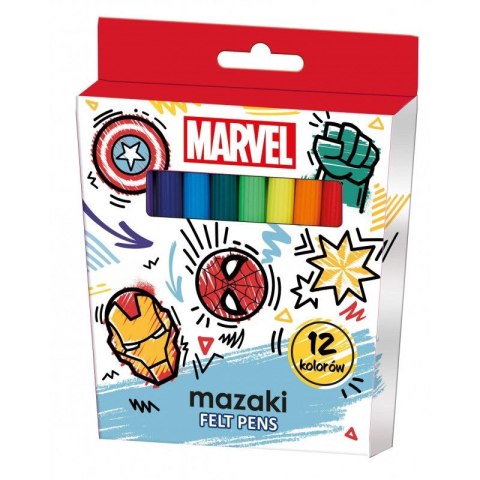 Flamaster Beniamin AVENGERS 12 kol. (114136) Flamaster Beniamin AVENGERS 12 kol. (114136)