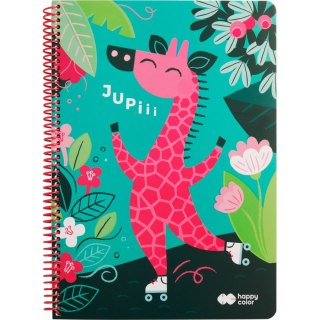 Kołonotes Happy Color A4 80k. krata (HA 4742 2030-AF4)