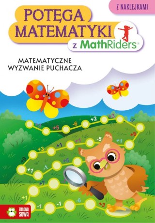 Książeczka edukacyjna Zielona Sowa MathRiders Potęga matematyki. Matematyczne wyzwanie Puchacza