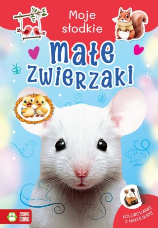Książeczka edukacyjna Zielona Sowa Moje słodkie zwierzaki. Małe zwierzaki