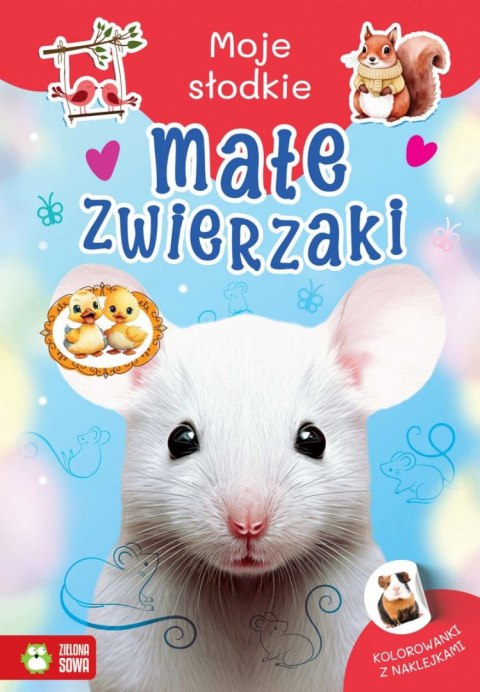 Książeczka edukacyjna Zielona Sowa Moje słodkie zwierzaki. Małe zwierzaki