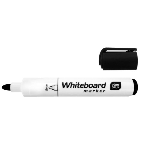 Marker suchościeralny Interdruk czarny 2,0mm okrągła końcówka (IMARTABCZA) Marker suchościeralny Interdruk czarny 2,0mm okrągła końcówka (IMARTABCZA)