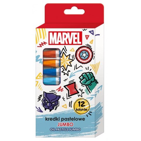 Pastele olejne Rexus AVENGERS 12 kol. (114135) Pastele olejne Rexus AVENGERS 12 kol. (114135)