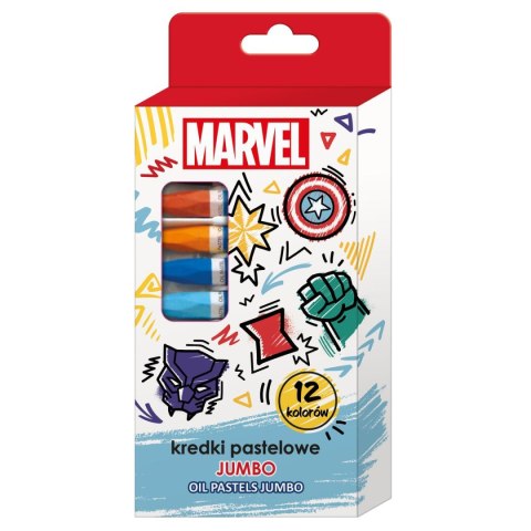 Pastele olejne Rexus AVENGERS 12 kol. (114135) Pastele olejne Rexus AVENGERS 12 kol. (114135)