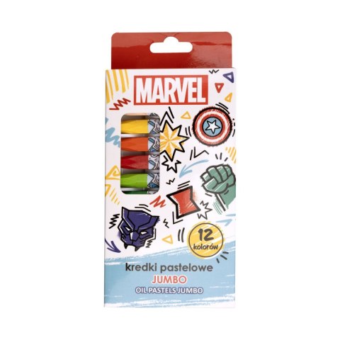 Pastele olejne Rexus AVENGERS 12 kol. (114135) Pastele olejne Rexus AVENGERS 12 kol. (114135)