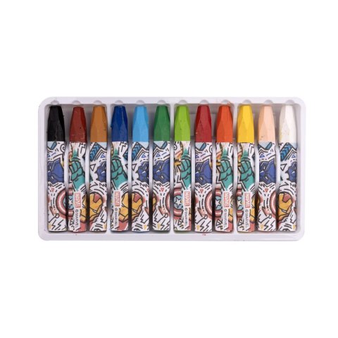 Pastele olejne Rexus AVENGERS 12 kol. (114135) Pastele olejne Rexus AVENGERS 12 kol. (114135)