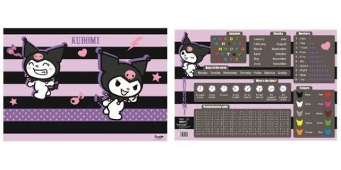 Podkład na biurko Bambino Kuromi mix płyta piśniowa pokryta okleiną PVC [mm:] 51x380