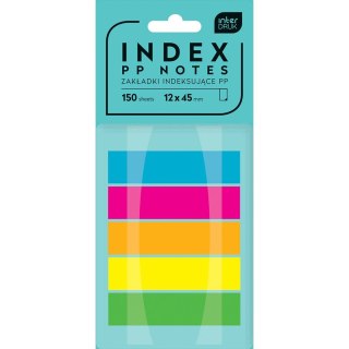 Zakładki indeksujące Interdruk 150k [mm:] 12x45 (IZAKINDPP)