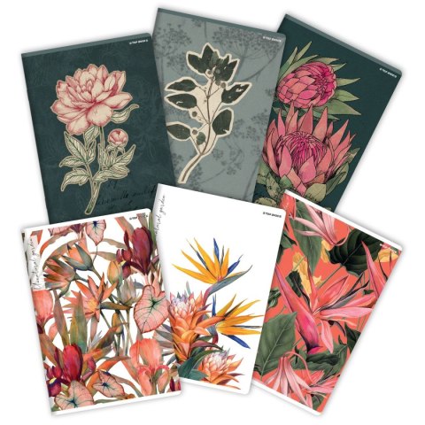 Zeszyt Top 2000 FLOWERS A4 60k. 70g krata (400169430)
