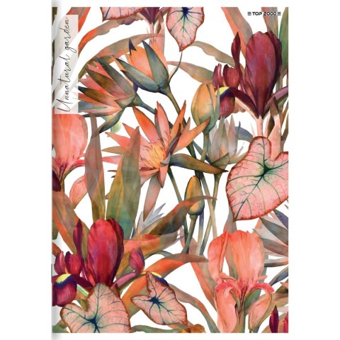 Zeszyt Top 2000 FLOWERS A5 60k. 70g linia (400169420)