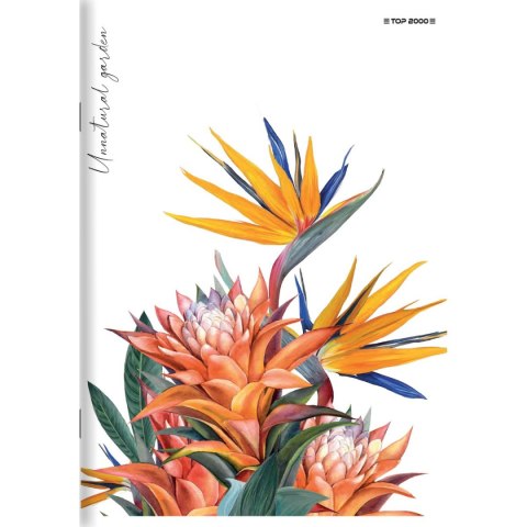 Zeszyt Top 2000 FLOWERS A5 60k. 70g linia (400169420)