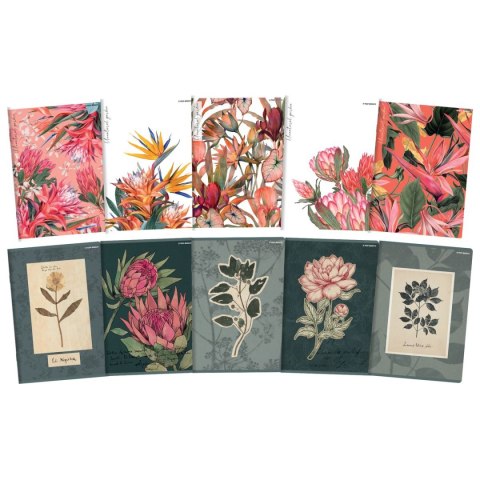 Zeszyt Top 2000 FLOWERS A5 60k. 70g linia (400169420)