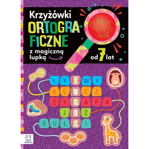 Książka dla dzieci Aksjomat Krzyżówki ortograficzne. Książka dla dzieci Aksjomat Krzyżówki ortograficzne.