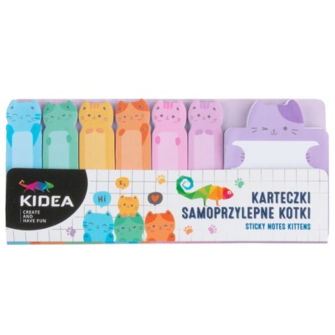 Notes samoprzylepny (karteczki) Kidea Kotki mix (KASKAKA) Notes samoprzylepny (karteczki) Kidea Kotki mix (KASKAKA)