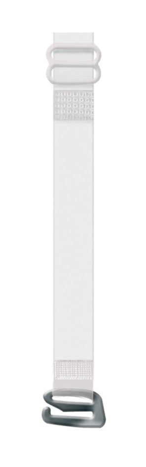 RAMIĄCZKA SILIKONOWE Z METALOWYM ZACZEPEM RT-04MSR 10 mm transparentny/srebrny zaczep