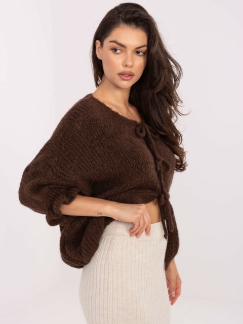 Sweter MI-SW-2911.91 brązowy
