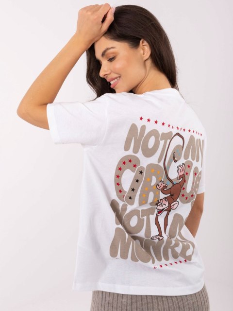T-shirt D12022AI02645S biały XL