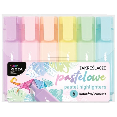 Zakreślacz Kidea Pastel mix (ZP6KA) Zakreślacz Kidea Pastel mix (ZP6KA)
