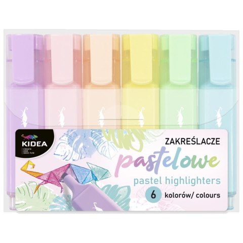 Zakreślacz Kidea Pastel mix (ZP6KA) Zakreślacz Kidea Pastel mix (ZP6KA)