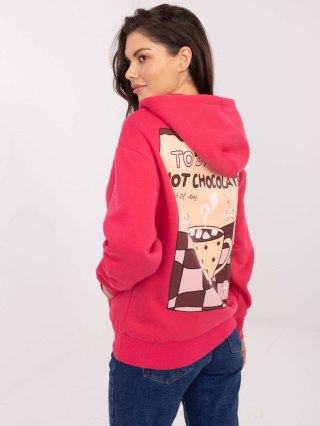 Bluza D10608BC02654E fuksjowy M