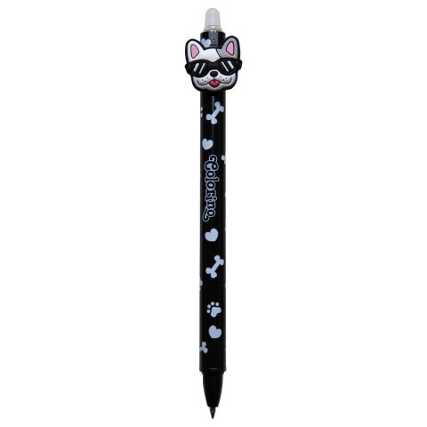 Długopis wymazywalny Patio Automatyczny Kids Dogs niebieski 0,5mm (54104PTR)