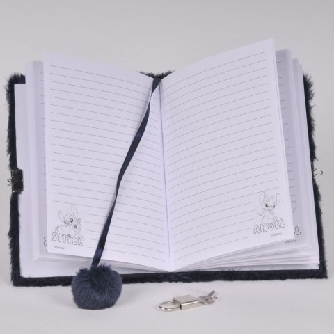 Pamiętnik Paso pluszowy Stitch A5 (DS25CC-3676)