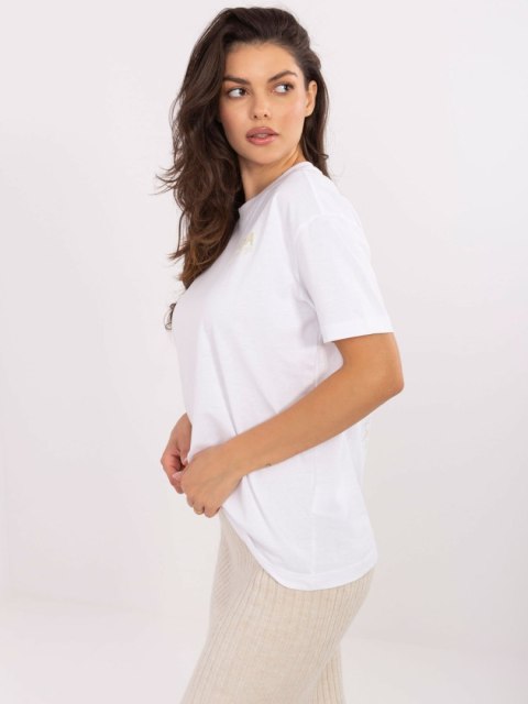 T-shirt D12022M02645R biały L