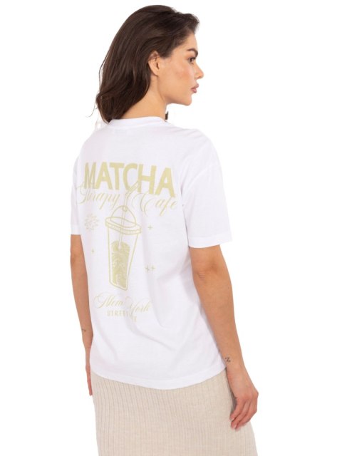 T-shirt D12022M02645R biały M