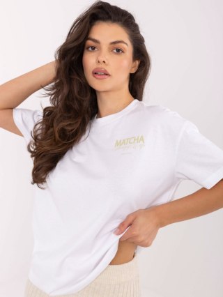 T-shirt D12022M02645R biały XS