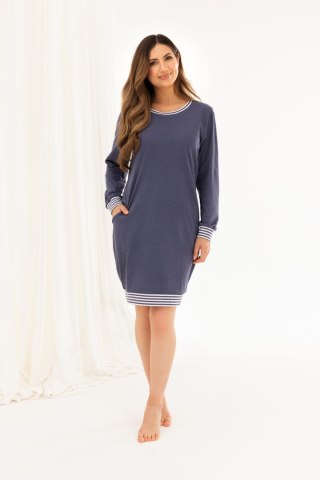KOSZULA DAMSKA 159 DR R.2XL XXL granatowy