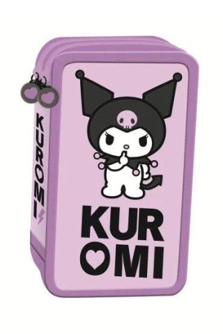 Saszetka St.Majewski KUROMI Violet potrójny fiolet