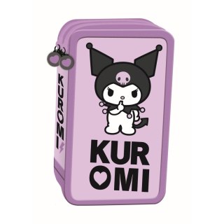 Saszetka St.Majewski KUROMI Violet potrójny fiolet