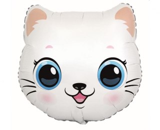 Balon foliowy FX - Kotek (głowa), pakowany 24cal Godan (B901872)