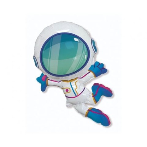 Balon foliowy astronauta 24cal Godan (B901847) Balon foliowy astronauta 24cal Godan (B901847)