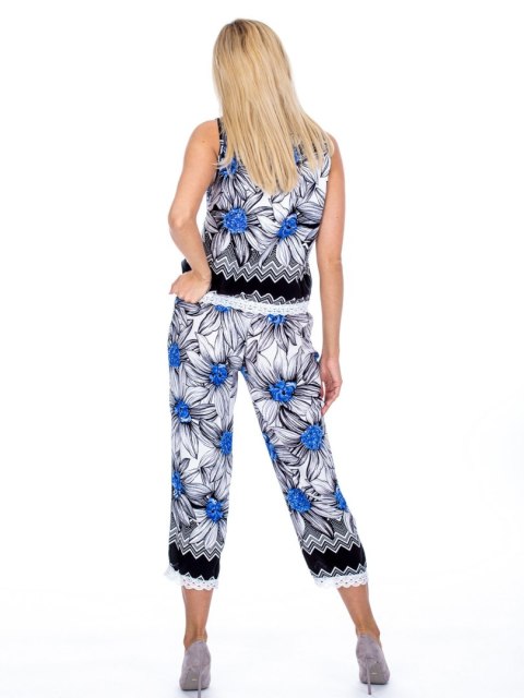 Komplet AT-KMPL-2601-E.96 czarno-niebieski M/L