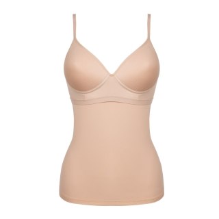 SIMPLE CAMI TOP BRA XL beżowy
