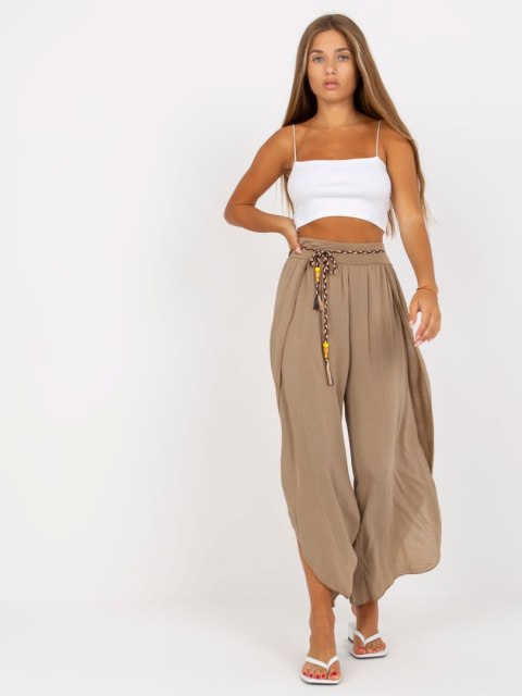 Spodnie TW-SP-BI-81378.24P ciemny bezowy XL