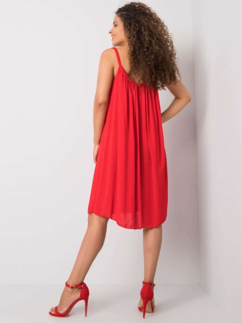 Sukienka TW-SK-BI-81541.31 czerwony M