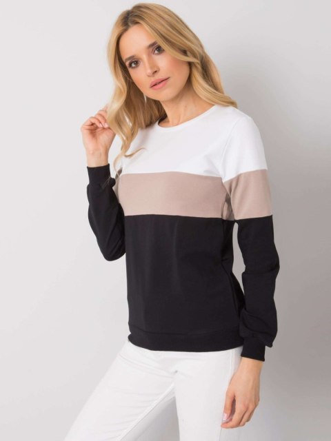 Bluza RV-BL-5787.15X czarno-beżowy M