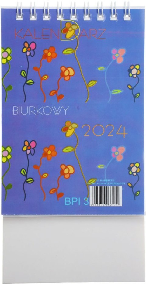 Kalendarz biurkowy biurkowe 90mm x 130mm Darrieus Kalendarz biurkowy biurkowe 90mm x 130mm Darrieus