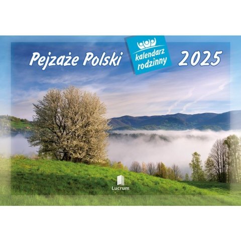 Kalendarz ścienny Pejzaże Polski rodzinny 2023 280mm x 200mm Lucrum (WL03) Kalendarz ścienny Pejzaże Polski rodzinny 2023 280mm x 200mm Lucrum (WL03)