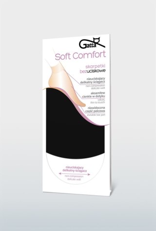 SKARPETKI BEZUCISKOWE SOFT COMFORT uni nero